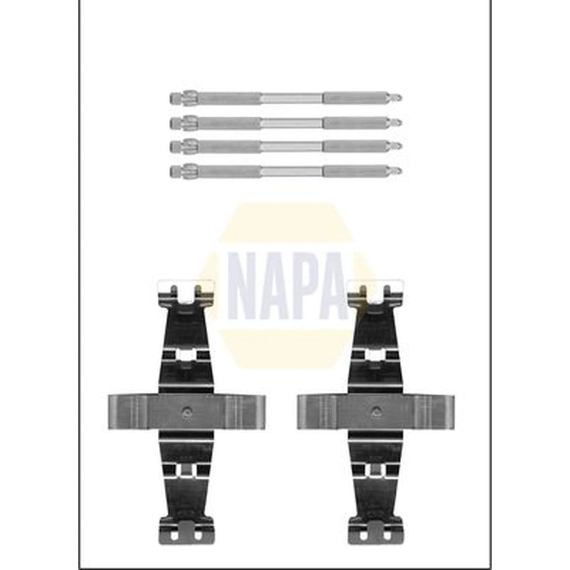 NAPA Brake Pad Accessory Fitting Kit Front fits Mercedes-Benz C-Class 2013-2023