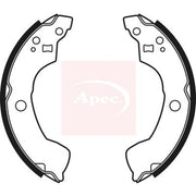 Apec Brake Shoe Set Axle Kit fits Nissan Almera 2000-2006 1.5