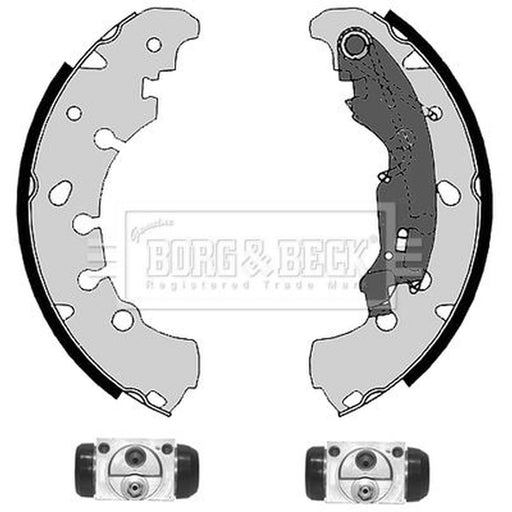 Borg & Beck Brake Shoe Set Axle Kit BBS1116K