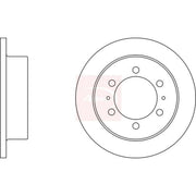 Apec Front & Rear Brake Discs & Pads fits Ssangyong Rexton II 2002 on 3.2