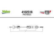 Valeo Clutch Control Cable Pull 4102518