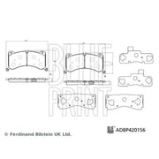 Blue Print Front Brake Pad Set ADBP420156
