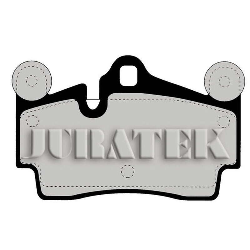 Juratek Front & Rear Brake Discs & Pads fits VW Touareg 2004-2010 3.0 3.6