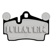 Juratek Front & Rear Pads fits VW Touareg 2004-2010 3.0 3.6