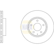 NAPA 2 x Vented Brake Discs fits Mazda CX-5 2011-2024 2.0 2.2 2.5