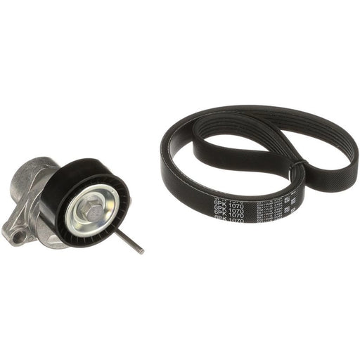 Gates V-Ribbed Belt Set fits Citroën C2 2003-2010 1.6