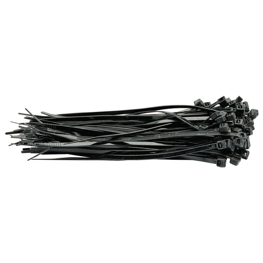 Draper Cable Ties, 3.6 x 150mm, Black (Pack of 100) 70391 Draper - Dynamic Drive