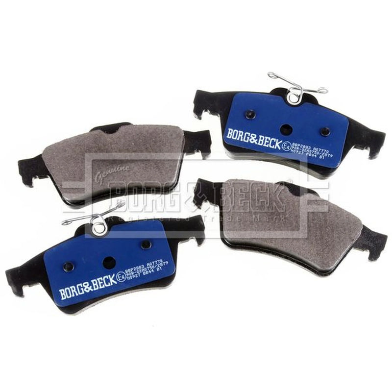 Borg & Beck Front & Rear Brake Discs & Pads fits Ford Focus III Turnier