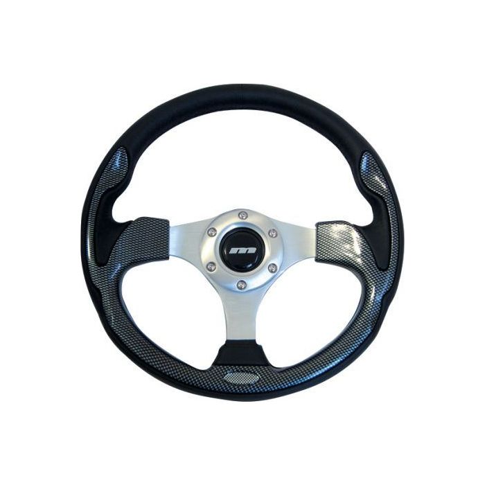 320mm Carbon Moulded Steering Wheel + Boss fits Citroen AX 1987>1989 Mountney Classic  - Dynamic Drive