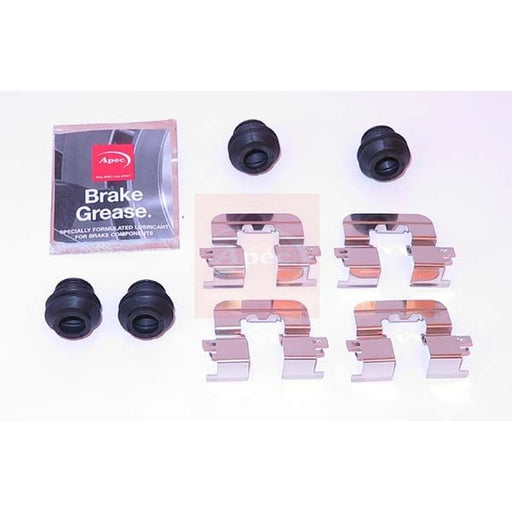 Apec Brake Pad Accessory Fitting Kit Rear fits Hyundai I30 2011-2018 1.4 1.6