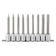 Teng Tools 3/8" Long TX Bit Socket Clip Rail Set 9 Pieces Teng Tools - Dynamic Drive