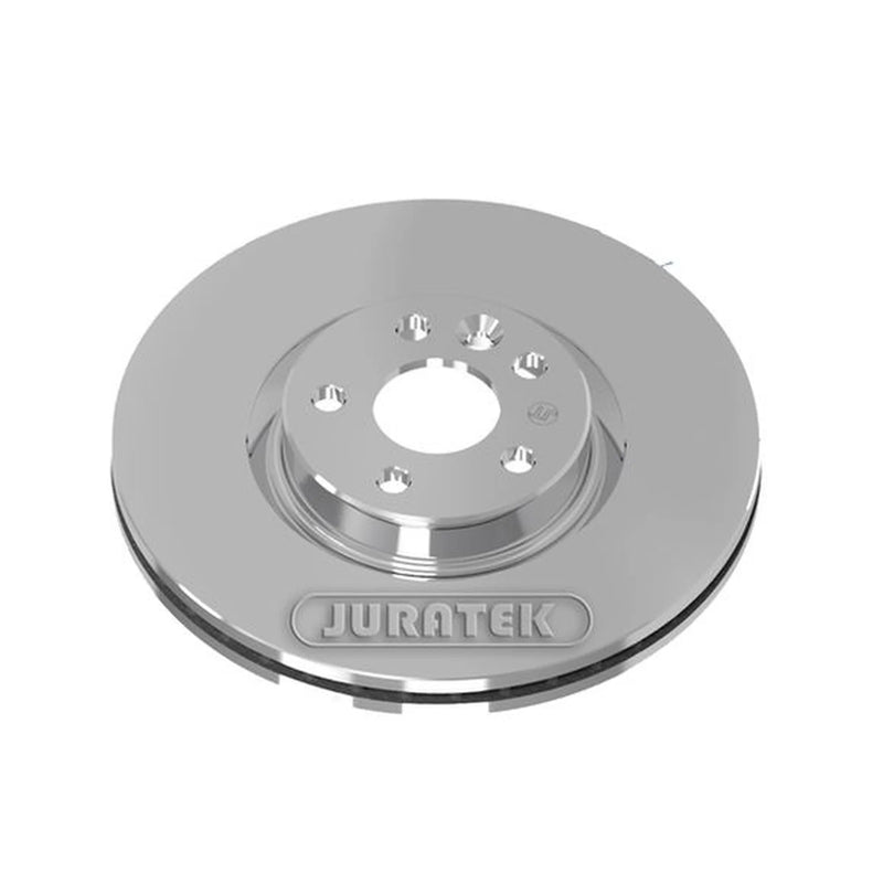 Juratek 2 x Vented Brake Discs fits Volvo XC60 I SUV 2013-2017
