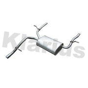 Klarius Box With Tail Pipe Rear fits Peugeot 2008 II 2019 on 1.2