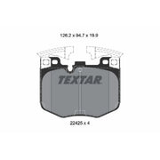 Textar Front Brake Pad Set 2242501