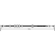 Juratek Brake Hydraulic Hose Line Right JBH1179