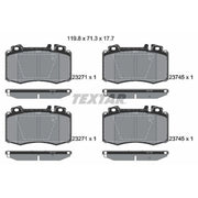 Textar Front Brake Pad Set 2374502