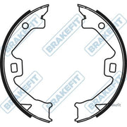 Apec Parking Brake Shoe Set BSH1030