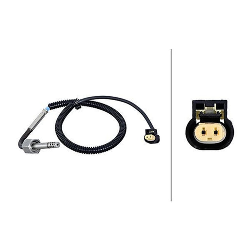 Hella Exhaust Gas Temperature Sensor after soot part fits Mercedes-Benz Gl-Class