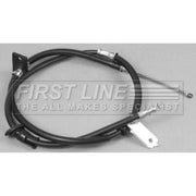 First Line Handbrake Cable Right Rear fits Hyundai Accent II 1999-2005