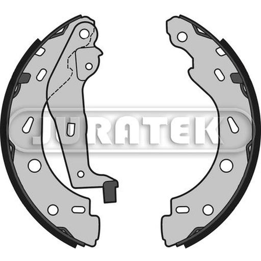 Juratek Brake Shoe Set Axle Kit Rear fits Smart Fortwo 2007-2013