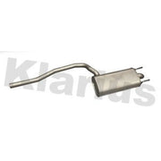 Klarius Box With Tail Pipe Rear fits Opel Astra K Sports Tourer 2016-2019