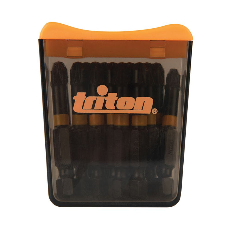 Triton Pozi Screwdriver Impact Bit 15pk PZ3 50mm Triton - Dynamic Drive