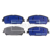Borg & Beck Front & Rear Brake Discs & Pads fits Renault Espace V 2015-2023