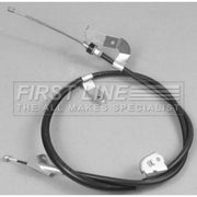 First Line Handbrake Cable Left Rear fits Citroën C1 2005-2014 1.0 1.4