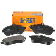 Key Parts 4 x Front Brake Pad Set fits Mercedes-Benz C-Class 2007-2014