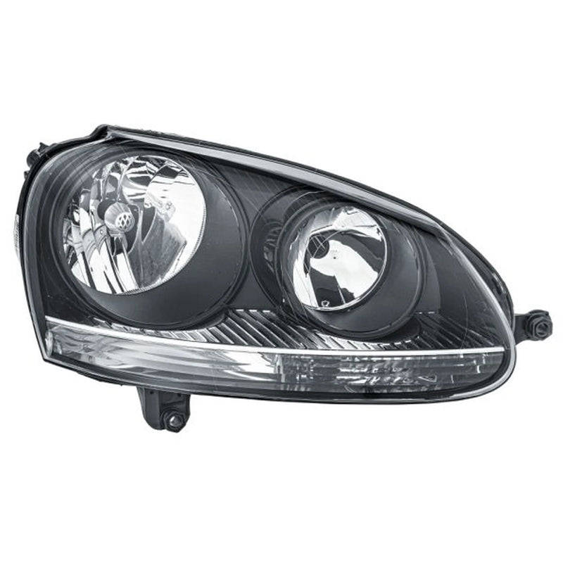 Hella Headlight Headlamp W5W Right fits VW Golf V 2003-2009 1.4 1.6 1.9 2.0