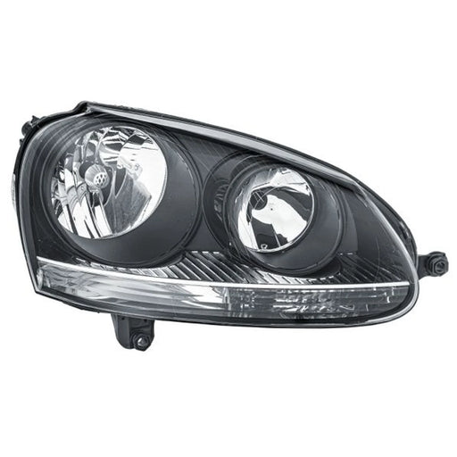 Hella Headlight Headlamp W5W Right fits VW Golf V 2003-2009 1.4 1.6 1.9 2.0