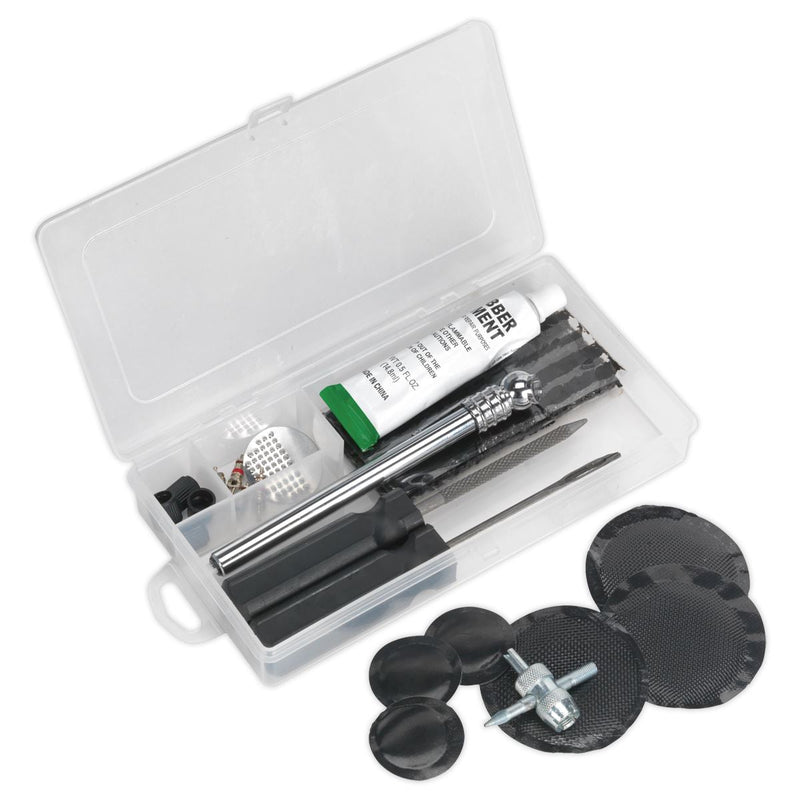 Sealey Temporary Puncture Repair & Service Kit TST09 Sealey - Dynamic Drive