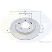 Comline Front & Rear Brake Discs & Pads fits Hyundai Ioniq 2016-2022 1.6