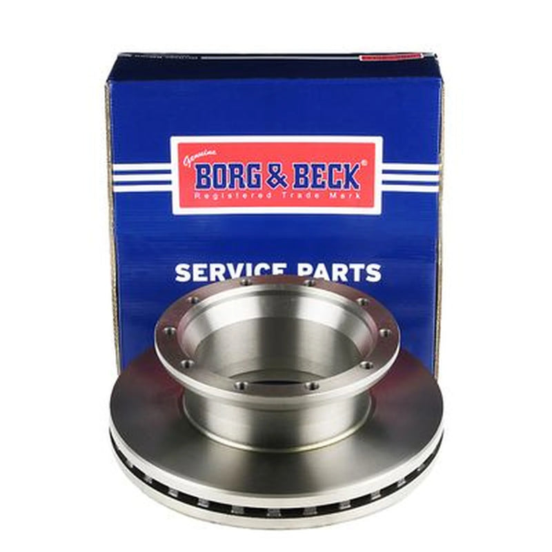 Borg & Beck 2 x Vented Brake Discs BBD32887