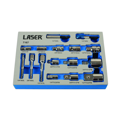 Laser Convertor Set 16pc 7167 Laser - Dynamic Drive