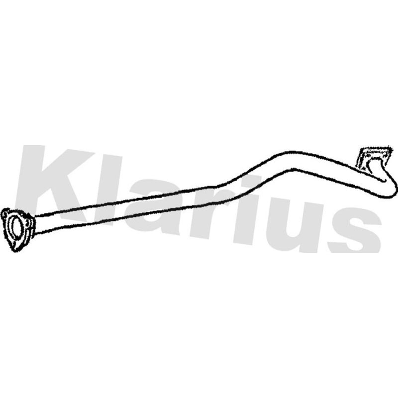 Klarius Exhaust Pipe OD fits Land Rover 88 1971-1986 2.3