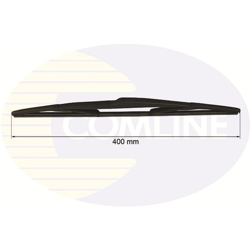 Comline Rear Wiper Blades fits Peugeot 207 2006-2015 1.4 1.6