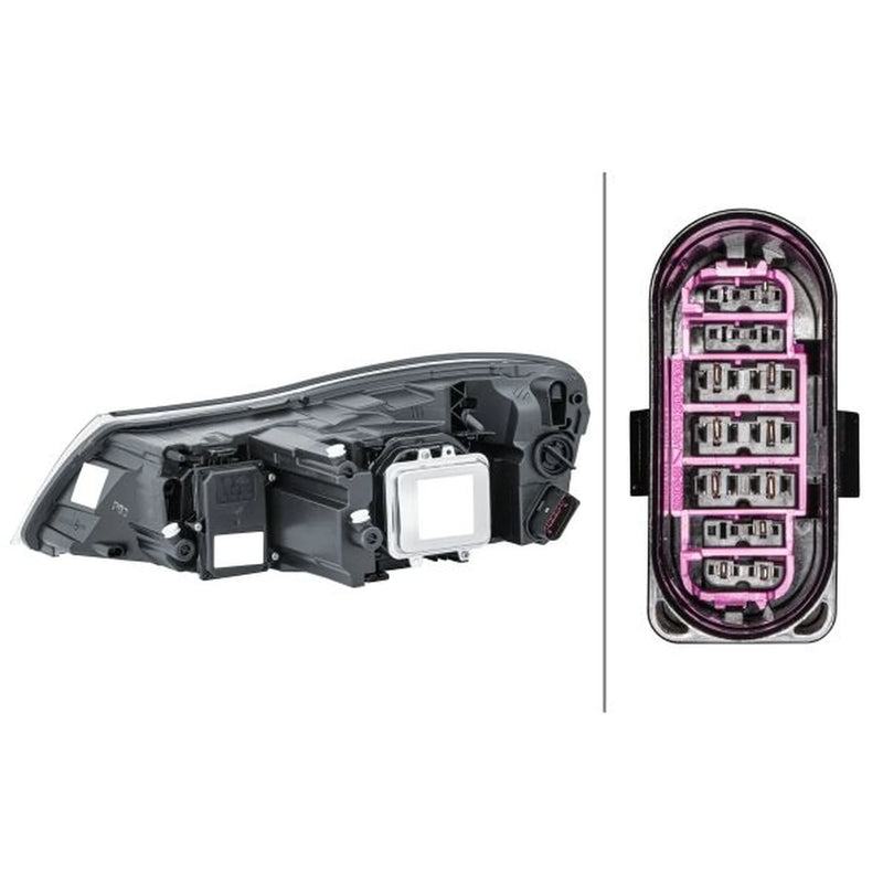 Hella Headlight Headlamp D1S/H1 Right fits Skoda Octavia II 2004-2013