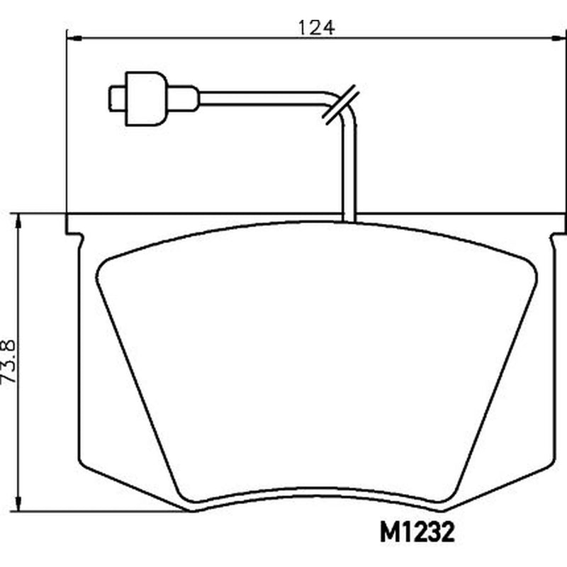 Mintex Brake Pad Set
