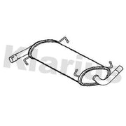 Klarius Box With Centre Pipe Centre fits Fiat Ducato Bus 2011-2014
