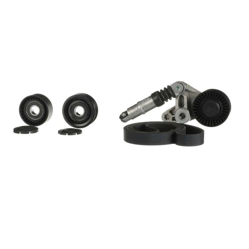 Gates V-Ribbed Belt Set fits Audi A4 B7 2004-2009 2.7 3.0