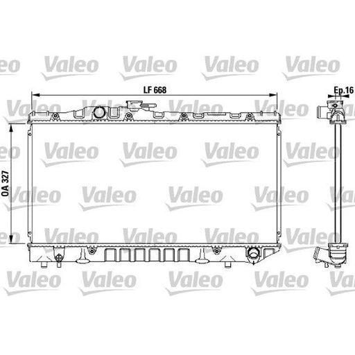 Valeo Engine Radiator 731115
