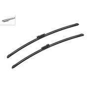 Bosch 2 x Front Aerotwin Wiper Blades fits Seat Leon 2005-2012