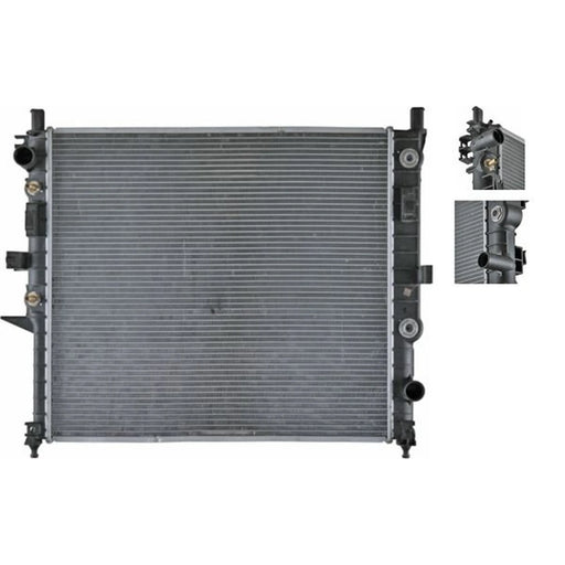 Mahle Engine Radiator fits Mercedes-Benz M-Class 2000-2005