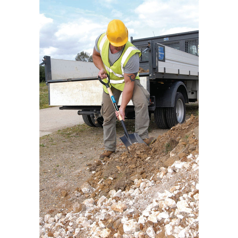 Draper Square Mouth Builders Shovel with Hardwood Shaft 10904 Draper - Dynamic Drive