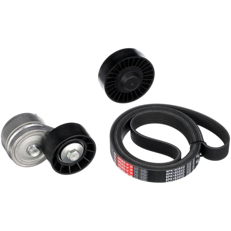 Gates V-Ribbed Belt Set fits Alfa Romeo 147 2001-2010 1.9