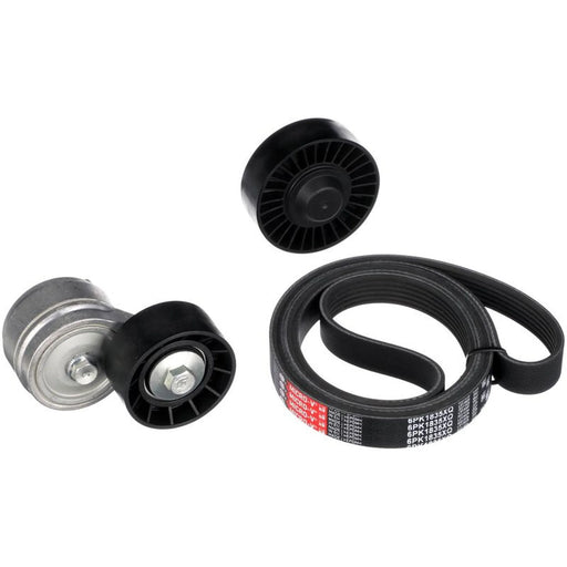 Gates V-Ribbed Belt Set fits Alfa Romeo 147 2001-2010 1.9