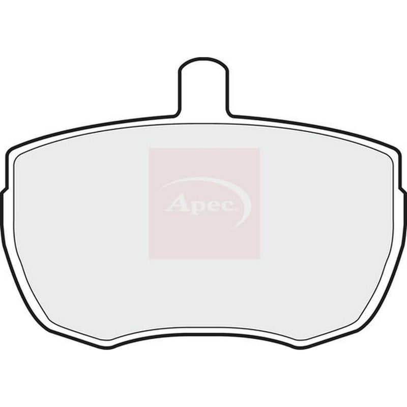Apec Front Brake Solid Discs & Pads fits Iveco Daily II Bus 1991-1996