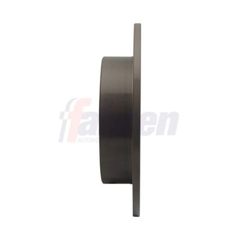 Fahren 2 x Solid Brake Discs fits Toyota Avensis 2003-2008 1.6 1.8 2.0 2.4