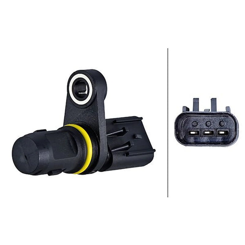 Hella Crankshaft Position Sensor fits Fiat 500X 2014-2020 1.6